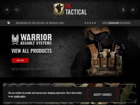 'uktactical.com' screenshot