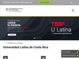 'ulatina.ac.cr' screenshot