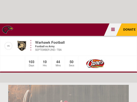 'ulmwarhawks.com' screenshot