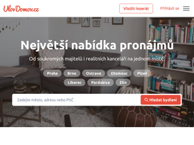 'ulovdomov.cz' screenshot