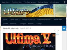 'ultimacodex.com' screenshot