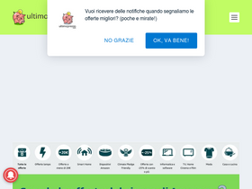 'ultimoprezzo.com' screenshot
