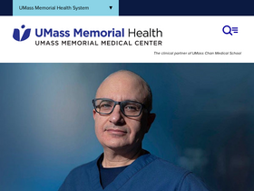 'umassmemorial.org' screenshot