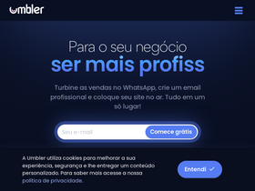 'umbler.com' screenshot