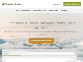 'umfrageonline.com' screenshot