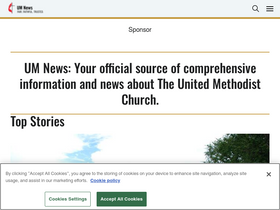 'umnews.org' screenshot