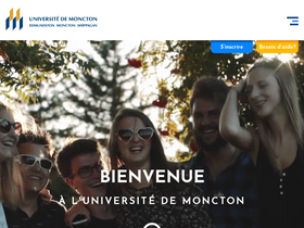 'umoncton.ca' screenshot
