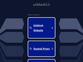 'unblockit.li' screenshot