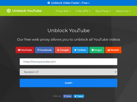 'unblockyoutube.video' screenshot