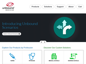 'unboundmedicine.com' screenshot