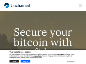 'unchained.com' screenshot