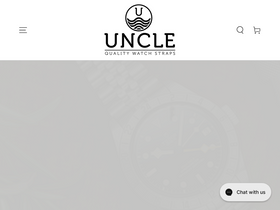 'unclestraps.com' screenshot
