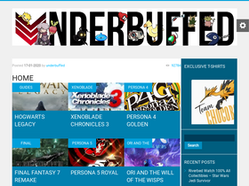 'underbuffed.com' screenshot