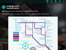 'undergroundmathematics.org' screenshot