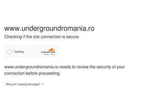 'undergroundromania.ro' screenshot