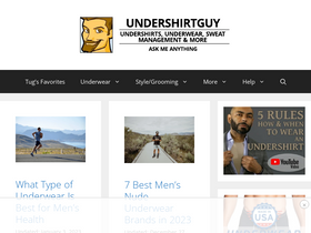 'undershirtguy.com' screenshot