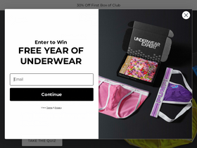 'underwearexpert.com' screenshot