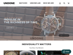 'undone.com' screenshot