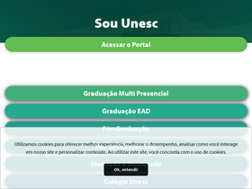 'unesc.net' screenshot