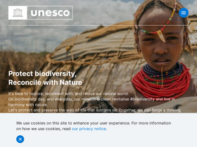 'unesco.org' screenshot