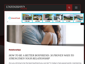 'unfinishedman.com' screenshot