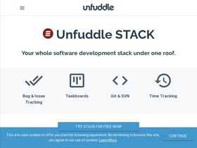 'unfuddle.com' screenshot