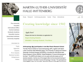 'uni-halle.de' screenshot