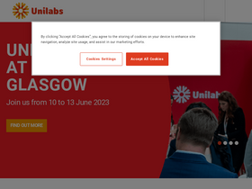 'unilabs.com' screenshot