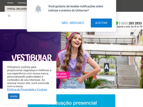 'unilavras.edu.br' screenshot