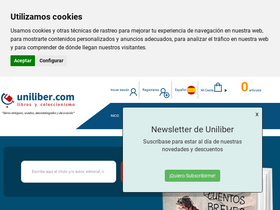 'uniliber.com' screenshot