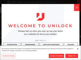 'unilock.com' screenshot