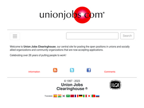 'unionjobs.com' screenshot
