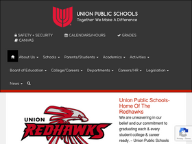 'unionps.org' screenshot