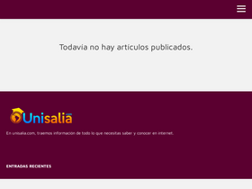 'unisalia.com' screenshot