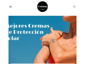 'unisima.com' screenshot