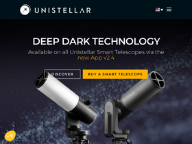 'unistellar.com' screenshot