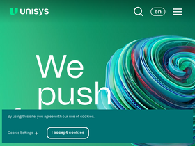 'unisys.com' screenshot