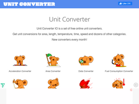 'unitconverter.io' screenshot