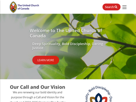 'united-church.ca' screenshot