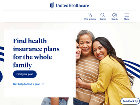 'unitedhealthcare.com' screenshot