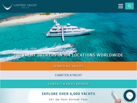'unitedyacht.com' screenshot