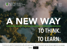 'unity.edu' screenshot
