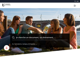 'univ-toulouse.fr' screenshot