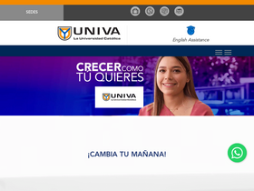 'univa.mx' screenshot