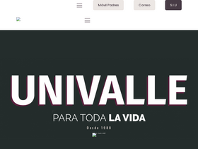'univalle.edu' screenshot