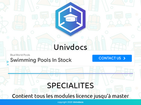 'univdocs.com' screenshot