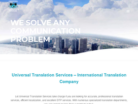 'universal-translation-services.com' screenshot