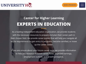 'universityhq.org' screenshot