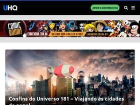 'universohq.com' screenshot