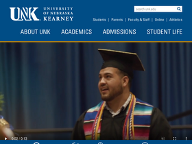 'unk.edu' screenshot